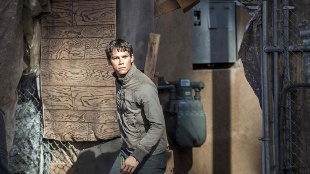 
Dylan O’Brian in “The Maze Runner: The Scorch Trials.”
