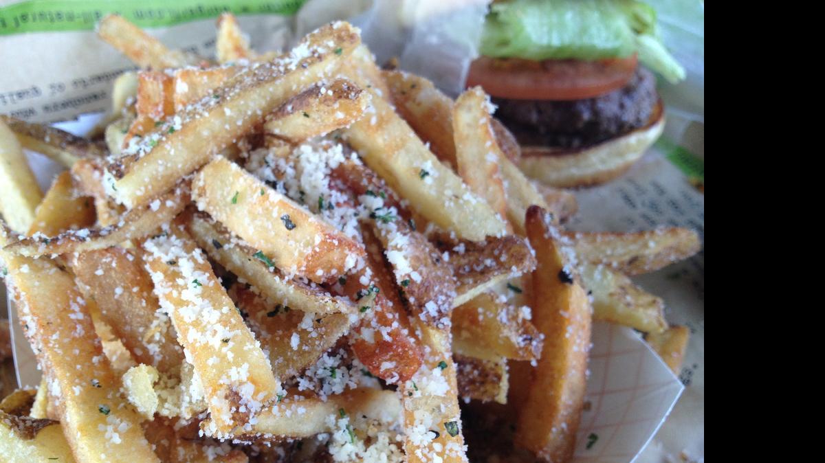 
Parmesan and herb fries at BurgerFi in Surfside Beach. Photo by Emily Smith for The Surge.

