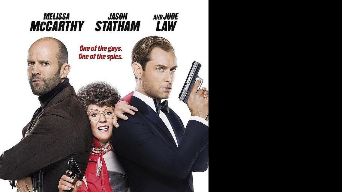
A movie poster for “Spy.”
