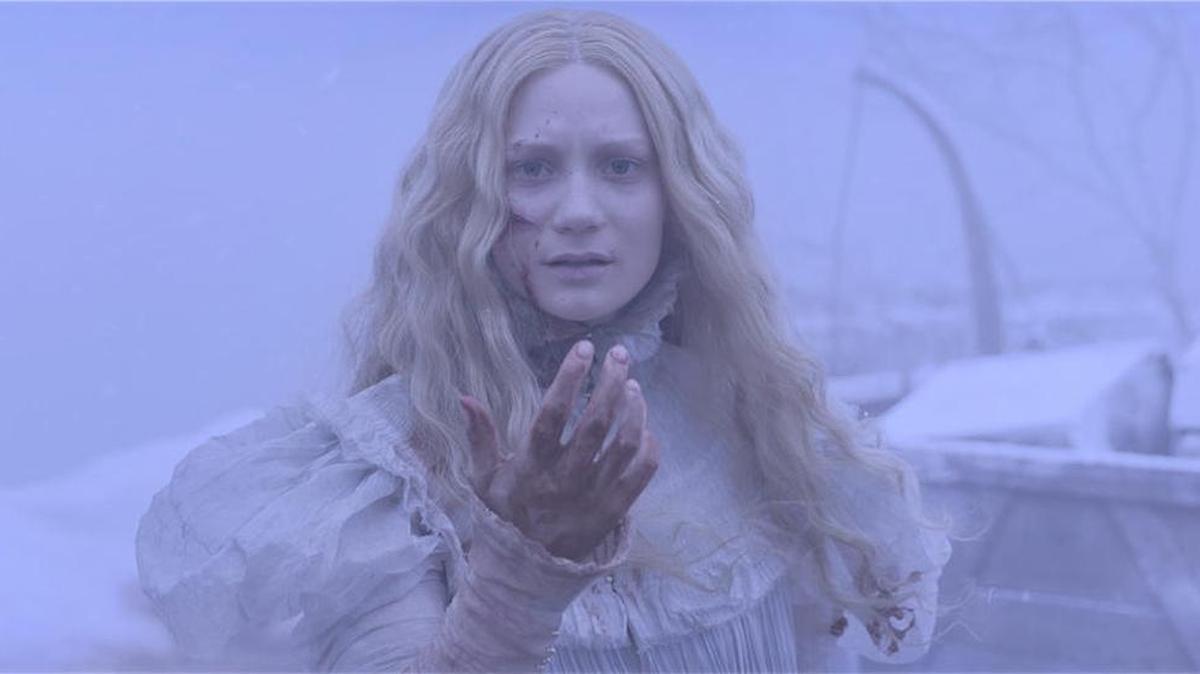 Mia Wasikowska in “Crimson Peak.”