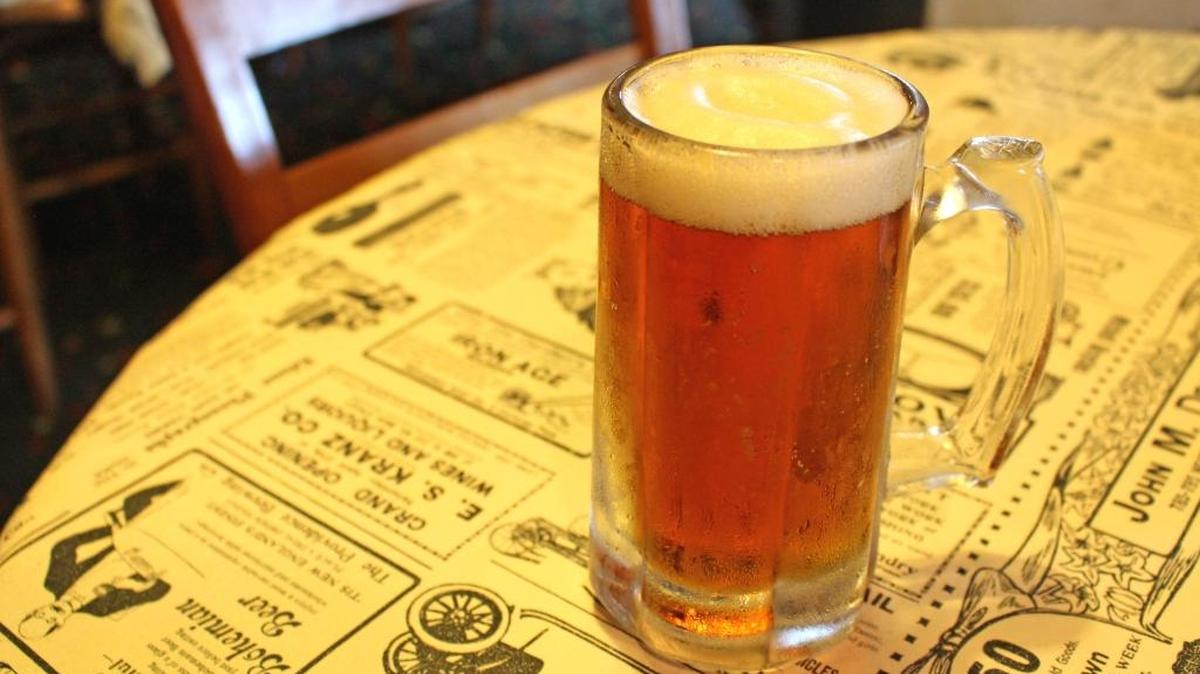 A beer at Billy The Kid’s in Little River. Photo by Emily Smith for The Surge.