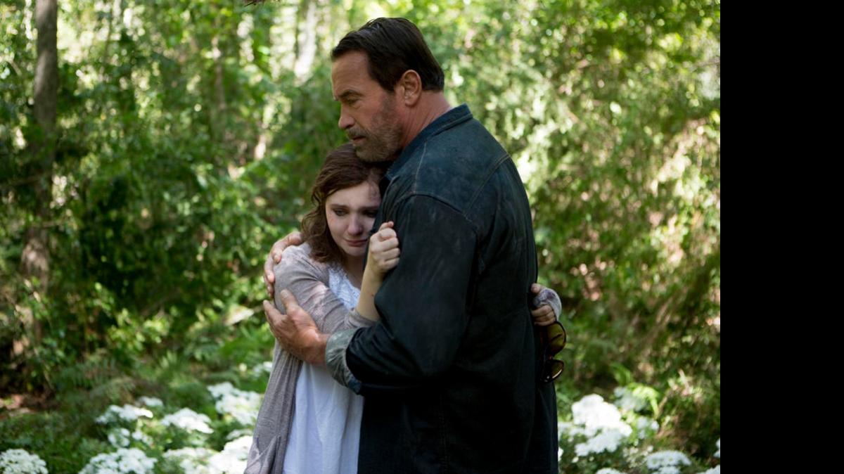 
Abigail Breslin and Arnold Schwarzenegger in “Maggie.”
