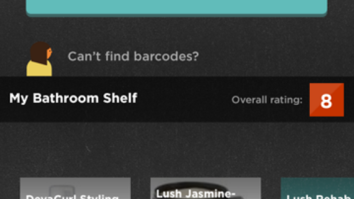 
A screenshot of the Think Dirty app. Photo by Stephanie Bouzounis for The Surge.
