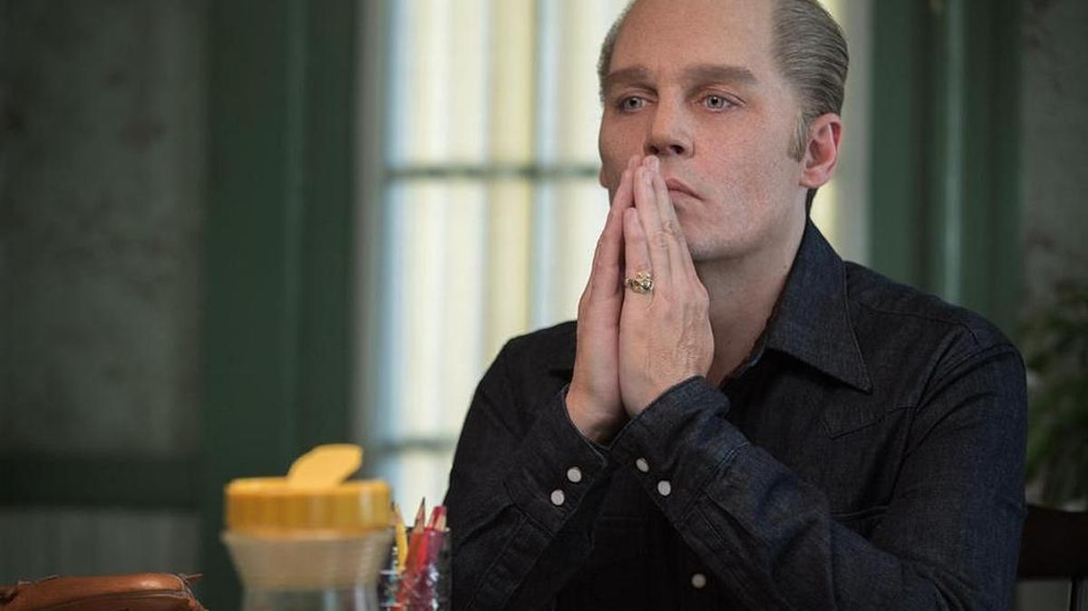 Johnny Depp in “Black Mass.”