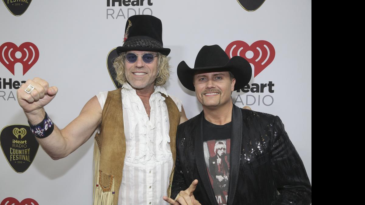 
Big Kenny (left) and John Rich, of Big & Rich, are performing at the Carolina Country Music Fest in downtown Myrtle Beach. The Associated Press photo.
