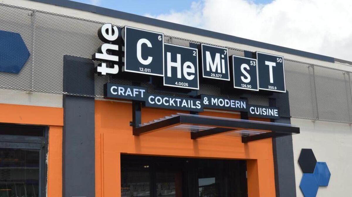 
The Chemist, owned by Larry Bond, opens Sept. 15 in downtown Myrtle Beach. Photo by Josh Bell, digital reporter for The Surge.
