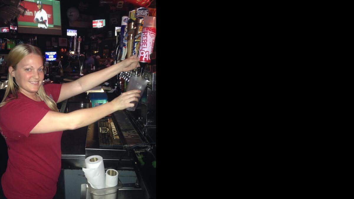 
Taylor Oaks at Overtime Sports Cafe in North Myrtle Beach. Photo by Mandy Rodgers for The Surge.
