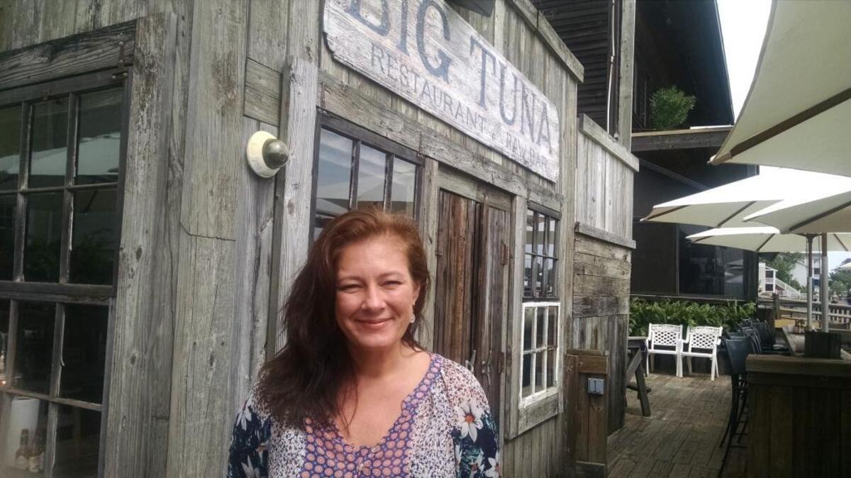 
Krystal Weaver is a bartender at Old Fish House in Georgetown. Photo by Kelly Fuller, for The Surge.
