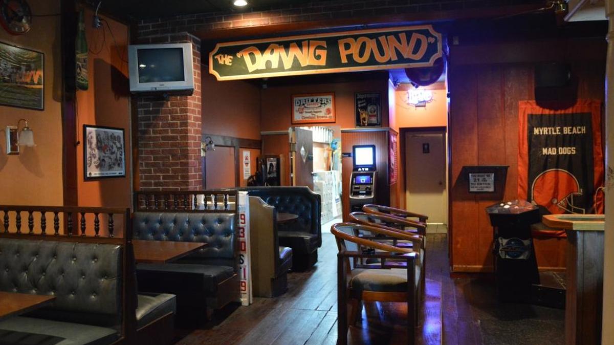 The interior of Drifters Saloon in Myrtle Beach. Photos by The Surge staff.