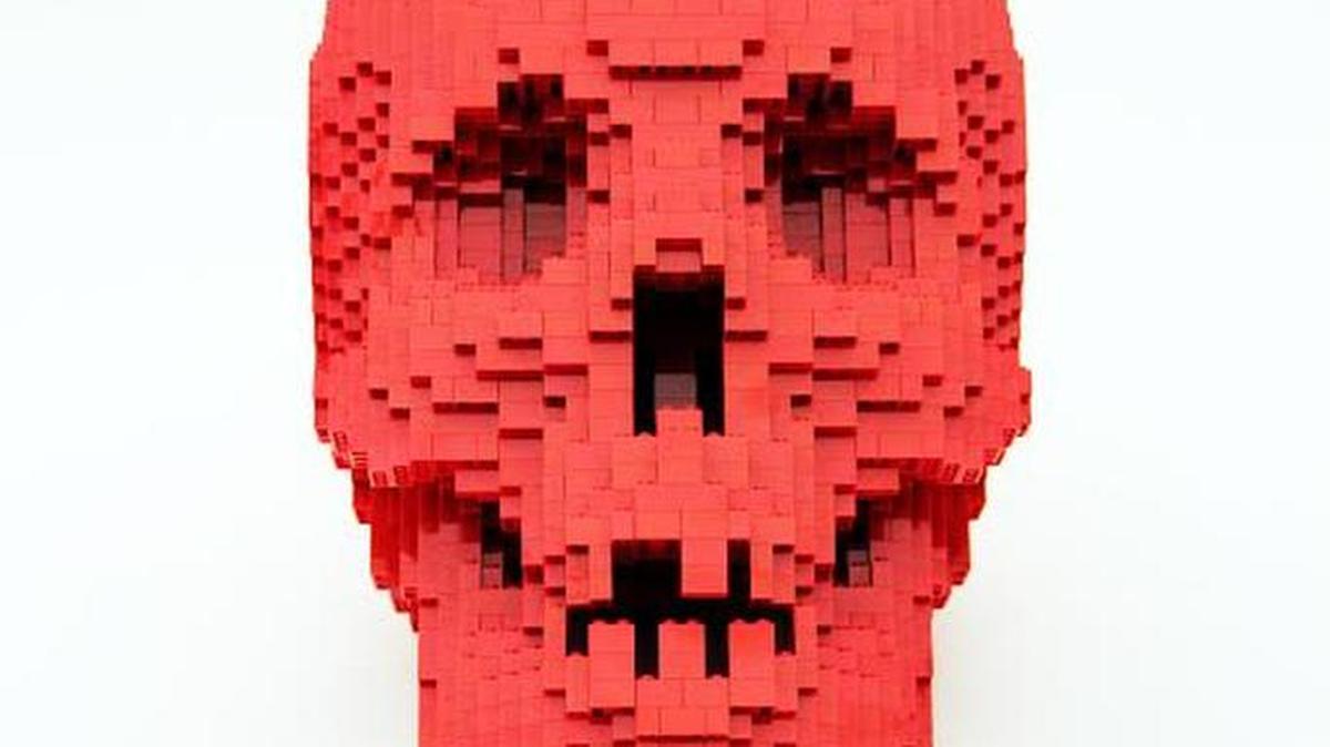 This photo shows “Red Skull,” from “The Art of the Brick,” with large-scale Lego sculptures by Nathan Sawaya of New York, through Sept. 10, spanning all 11 galleries at Franklin G. Burroughs-Simeon B. Chapin Art Museum, 3100 S. Ocean Blvd., Myrtle Beach. More details at www.myrtlebeachartmuseum.org, and www.brickartist.com.
