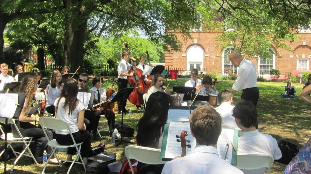 The Long Bay Symphony Youth Orchestra will kick off the Kaminski House Museum’s 2016 “Made in the Shade” free concert series, at 1 p.m. Sunday, on the museum lawn at 1003 Front St., Georgetown.