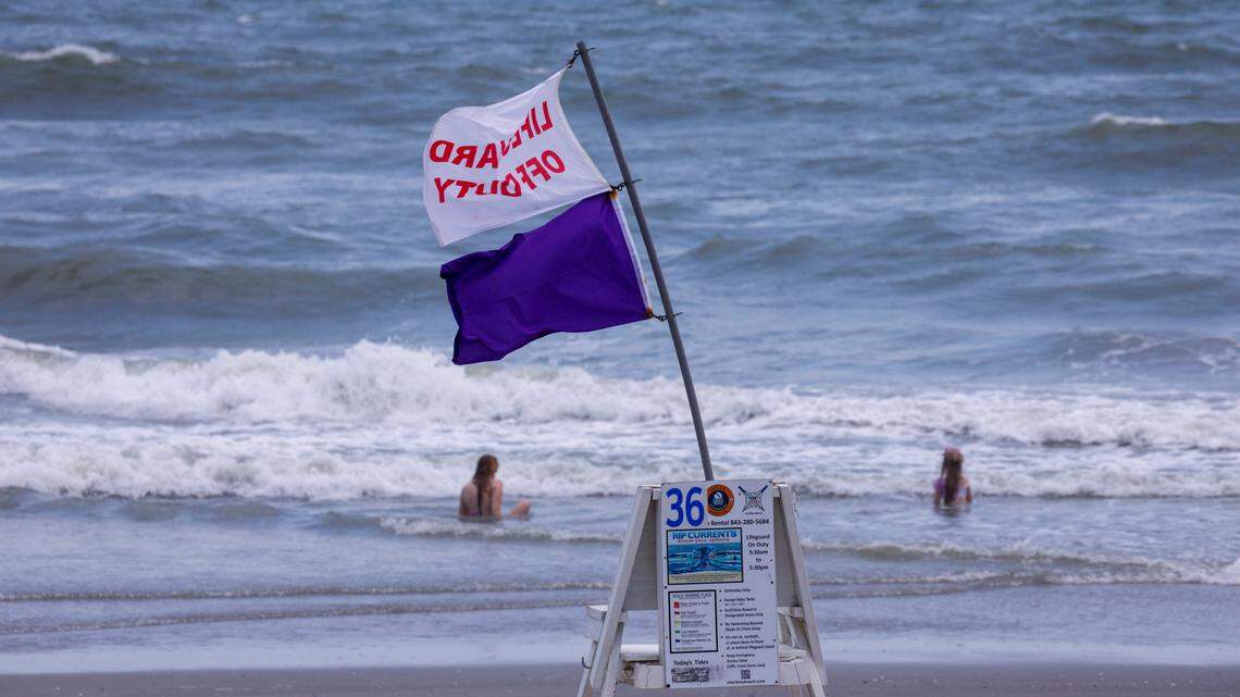 Sharks, jellyfish and rip currents, oh my! How safe is ocean for July 4 in Myrtle Beach area