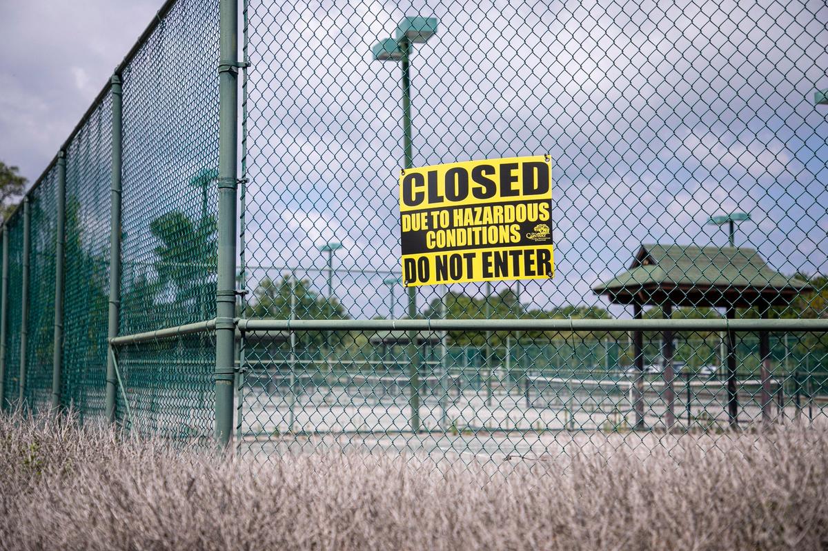 The City of Conway plans to rebuild the Riverfront Tennis Center with the help of a grant from the United States Tennis Association. The faciility was damaged during Hurricane Florence’s flooding but is expected to reopen in the next 18 months.