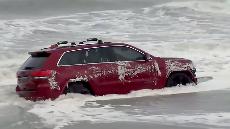 Owners of the Hurricane Dorian Jeep are raising money, but not for a new car