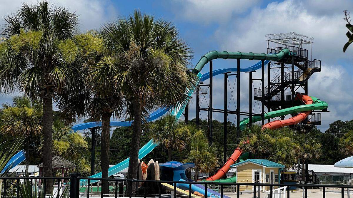 The site of Wild Water and Wheels, the former waterslide and amusement park in Surfside Beach which closed last year, has been the subject of debate over the future use of the property. Property owners have requested rezoning to a “highway/commercial” designation which would allow for many possible uses. July 6, 2023.