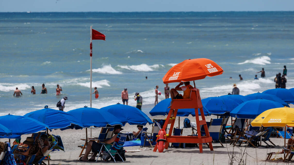 Ocean water off the Grand Strand has been bluer recently. What’s causing it?