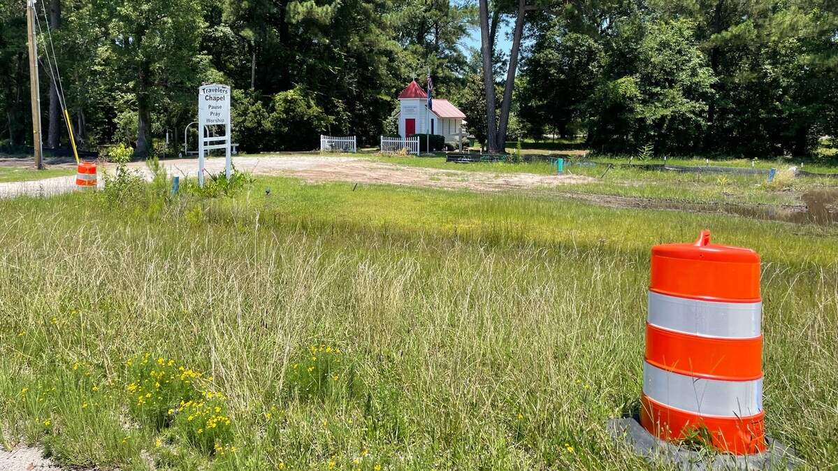 The Travelers Chapel, located off of U.S. 501 heading into Conway, is seeing the affects of increased development and traffic along the busy highway. A current road expansion of U.S. 501 will bring changes to the chapel that offers a place for people to stop, pray and meditate. It’s open all year and it’s free.