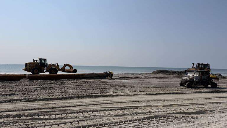 Grand Strand beach renourishment project wraps. Have all the beaches reopened?