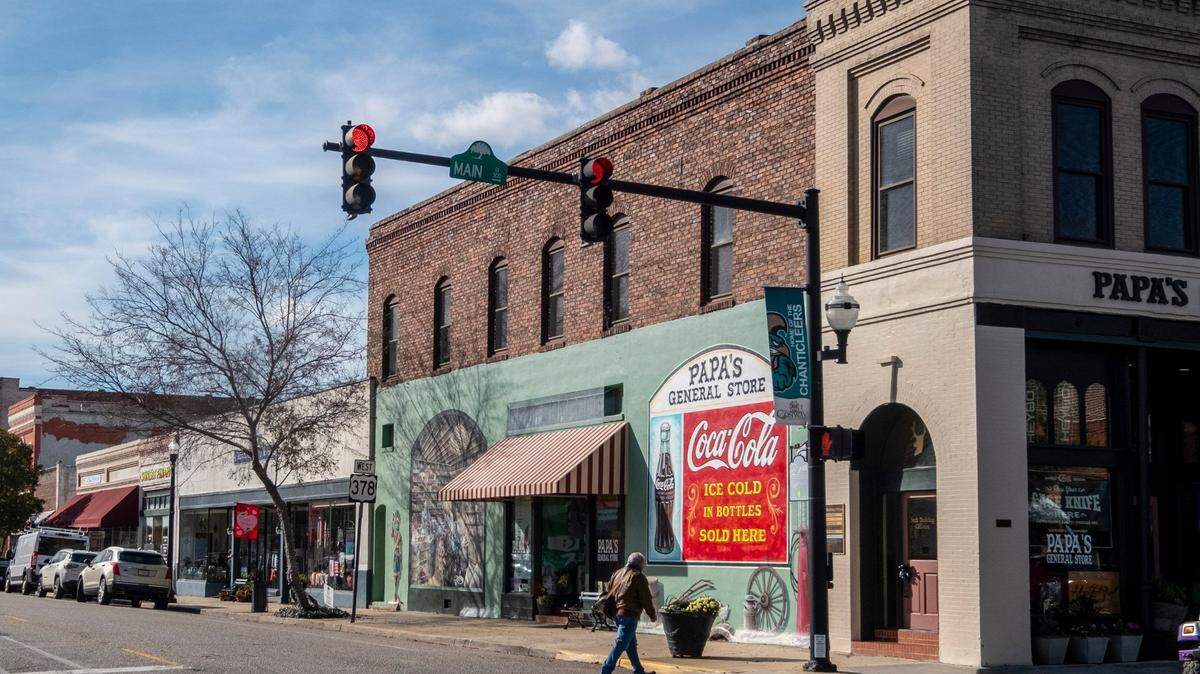 Downtown Conway, SC. 2020 File.