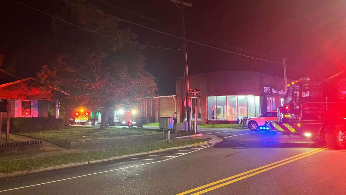 Dead body found in storm drain in downtown Conway. Road closed to traffic