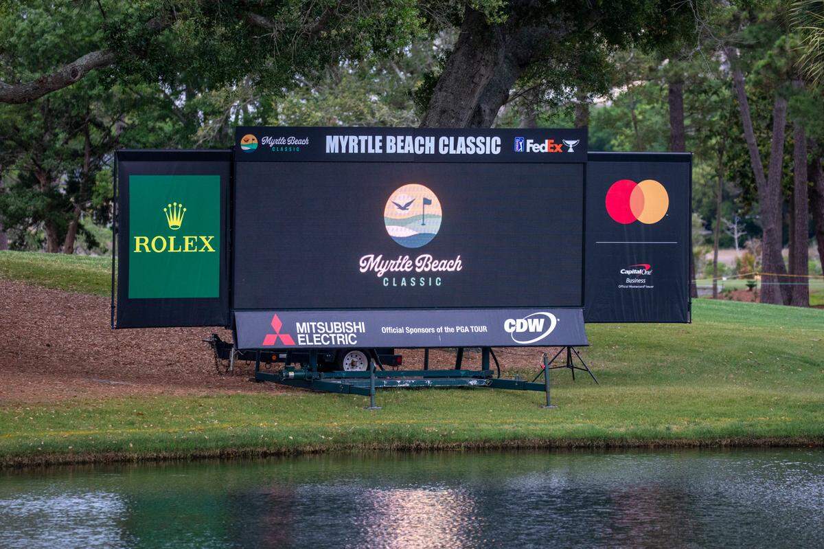 The inaugural 2024 Myrtle Beach Classic, a PGA TOUR event teed off at The Dunes Beach and Golf Club in Myrtle Beach, S.C. The tournament is coming back for a second year in a row, and with some celebrities in tow.