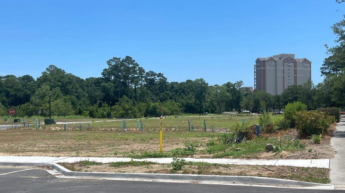 New townhomes, with three floors and multiple options, are being developed in the Grande Dunes area. Initial construction is anticipated to be completed in January 2025.
