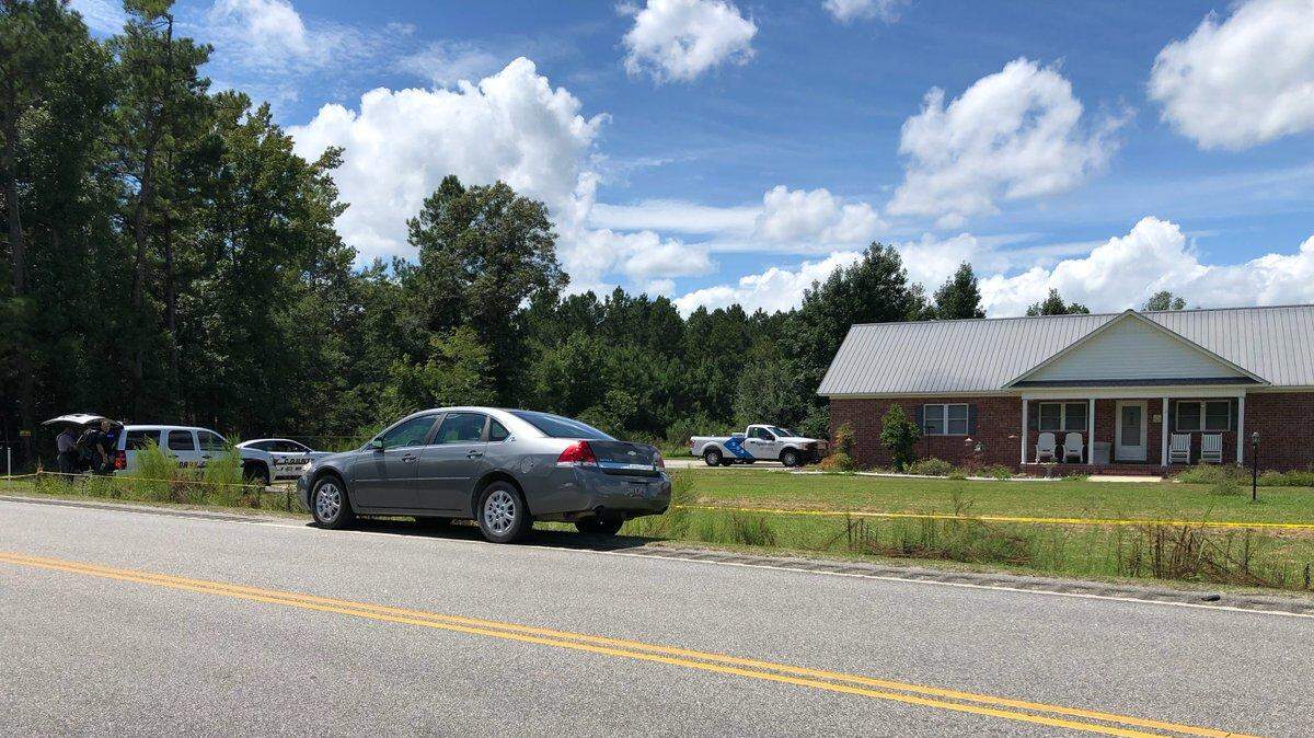 Police responded to a home where two bodies were found in Saturday -