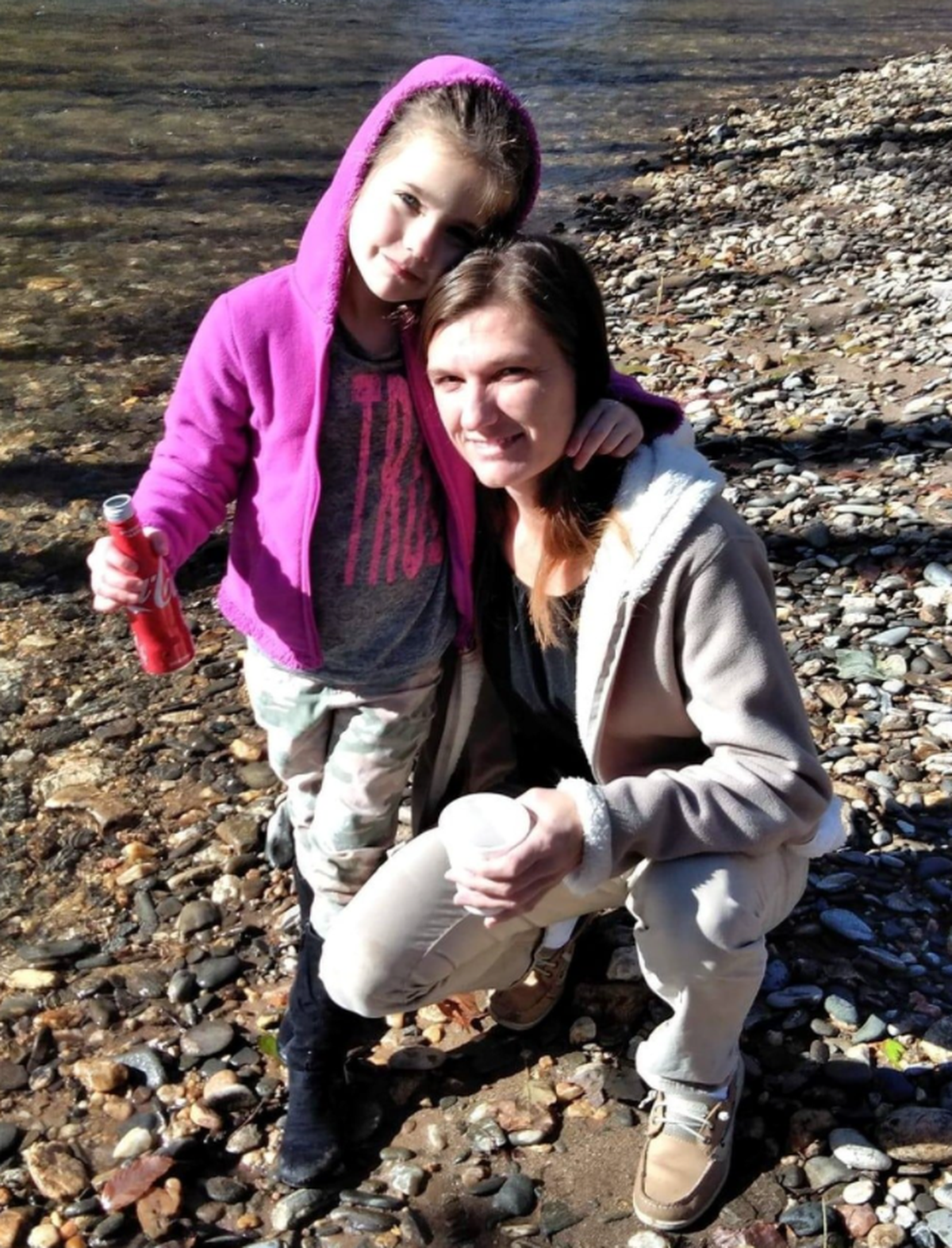 Deborah “Hattie Jean,” with Barbara Clemmons.