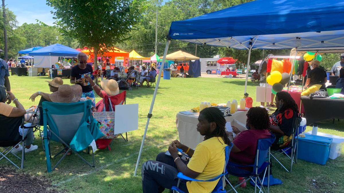 The city of Myrtle Beach hosted its annual Juneteenth event Saturday to commemorate the day enslaved Black people in Galveston, Texas found out they were free. June 18, 2022.