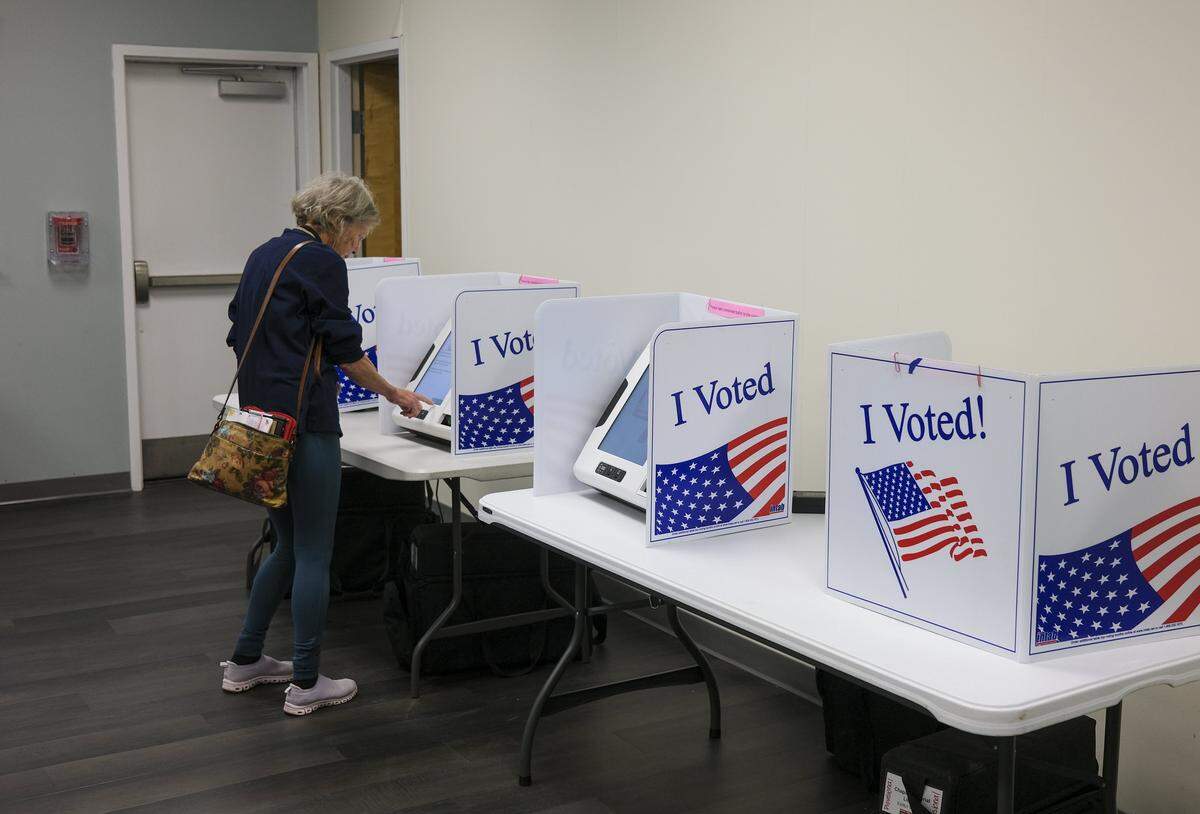 Early voting for municipal elections in the City of Myrtle Beach started on Monday, Oct. 20 at Chapin Memorial Library in Myrtle Beach, SC. Monday, Oct.20, 2025.