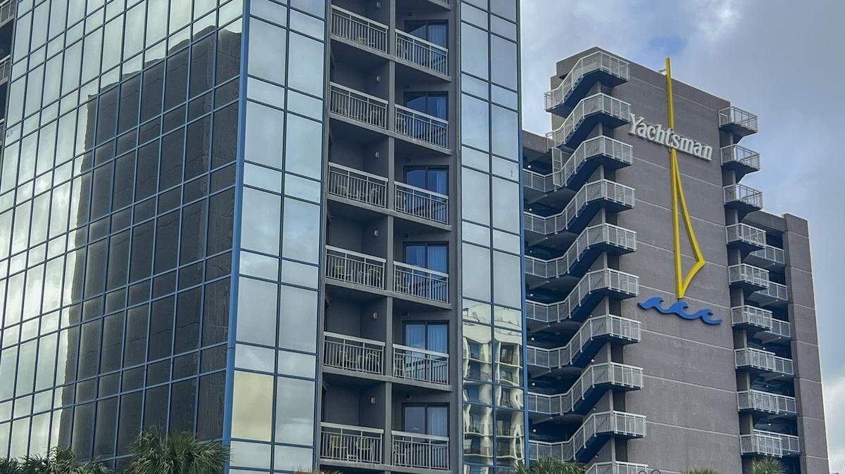 The Yachtsman Resort on the Myrtle Beach ocean front. Sept. 13, 2024.