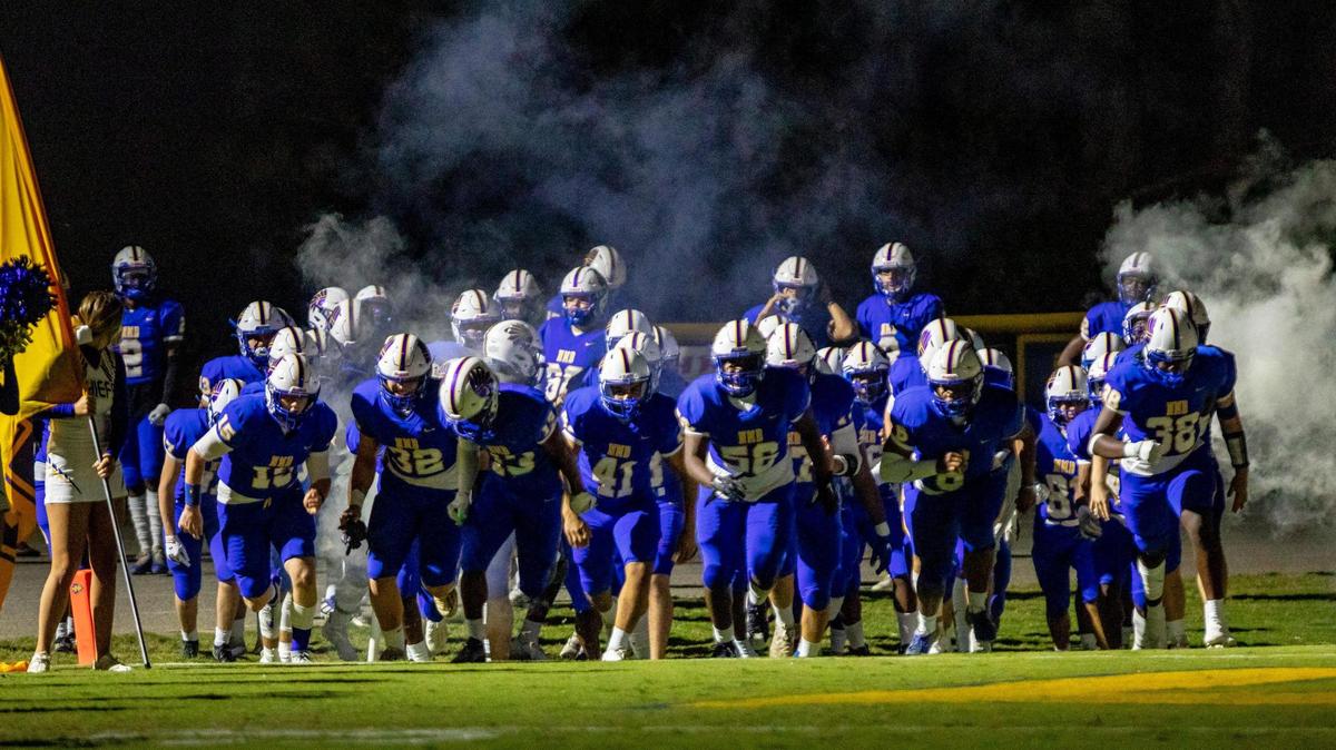 North Myrtle Beach takes to the field against Myrtle Beach on Friday night. North Myrtle Beach topped rival Myrtle Beach 34-6 in North Myrtle Beach on Friday night. November 6, 2020.