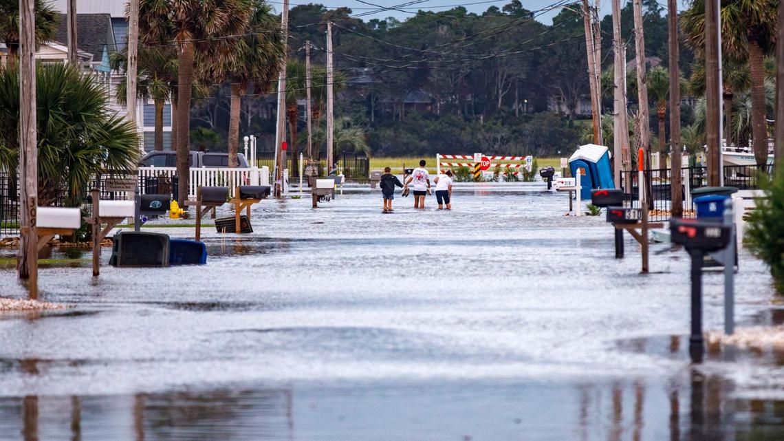 Tropical storm Helene missed Myrtle Beach but some areas can still expect flooding