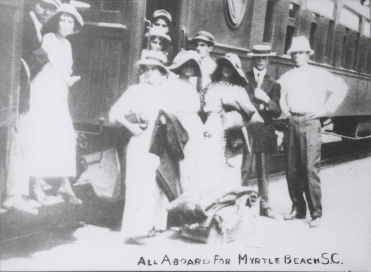 All Aboard For Myrtle Beach, S.C. provided by CCU Digital Commons / Horry County Archives Center / Horry County Historical Society Photograph Collection