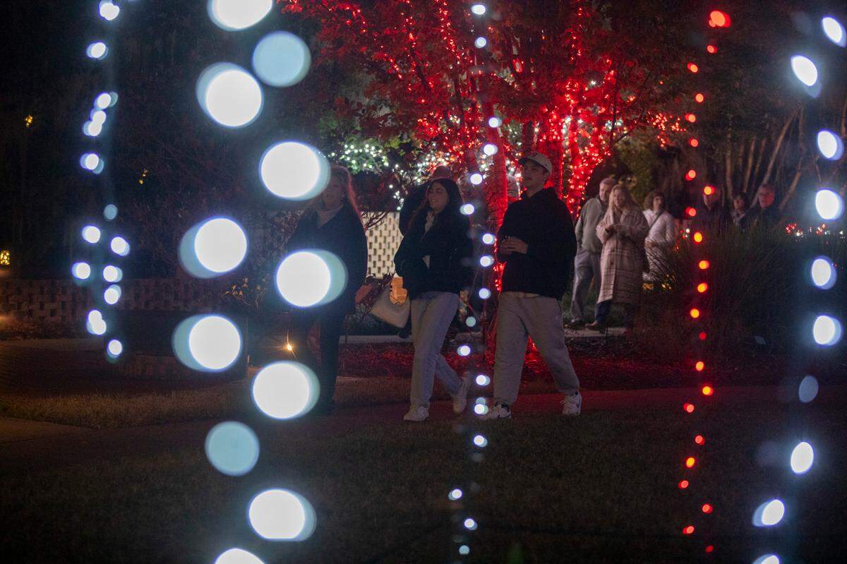 Nights of a Thousand candles at Brookgreen Gardens in Murrells Inlet. Nov. 30, 2023.