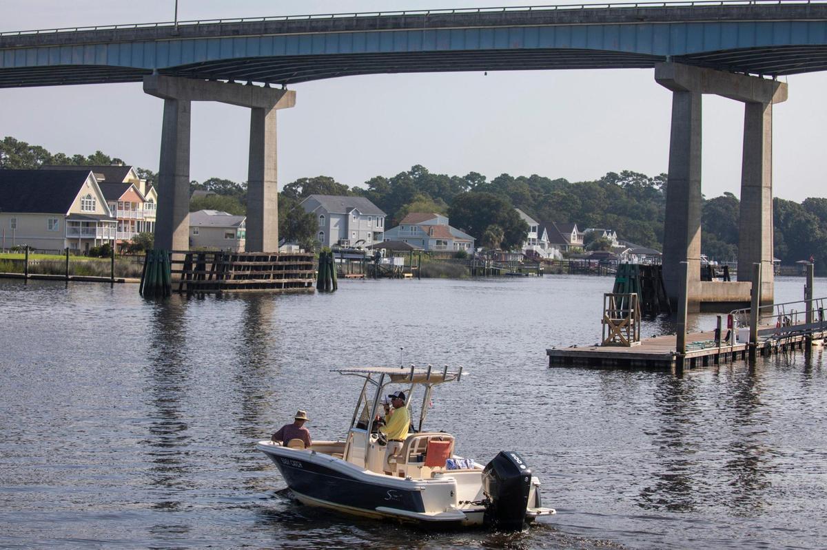 Members of Freedom Boat club load up at Harbourgate marina for a day on the water in North Myrtle Beach. The boat club, which maintains a fleet of vessels in three Myrtle Beach area locations, has experienced record membership growth due in part to low dealer inventories and post-pandemic interest in boating. Aug. 3, 2022.
