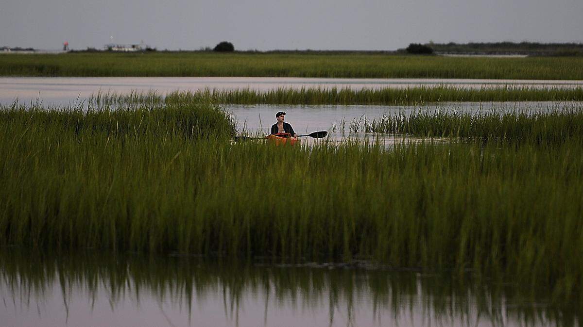 Several water tours are available along the Grand Strand, including kayaking through the marsh.