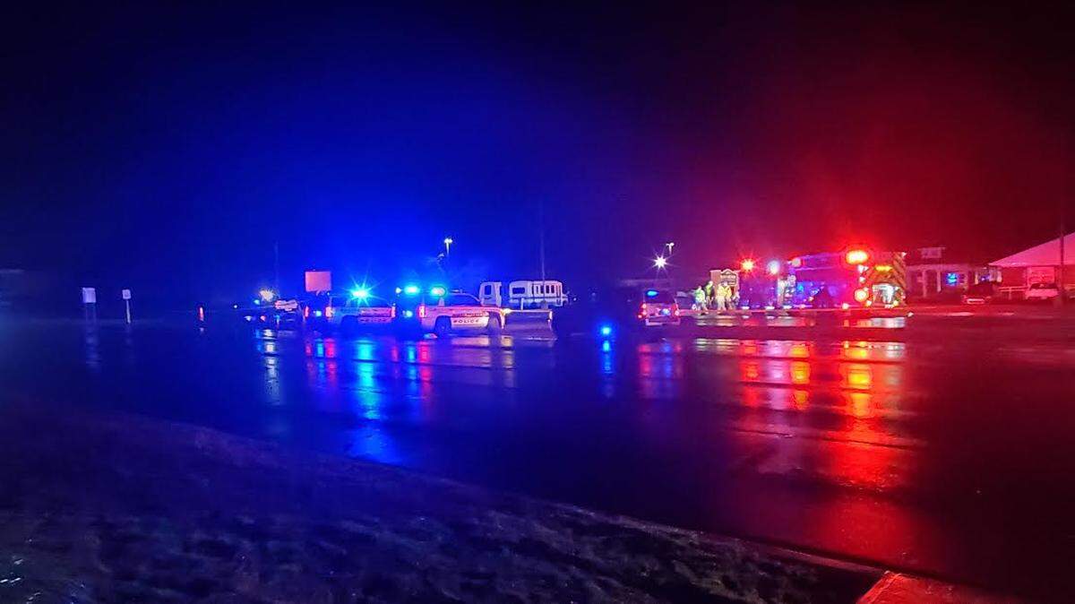 Horry County police investigate a fatal shooting outside Myrtle Beach on Jan. 2. Two other people were hurt in the incident.