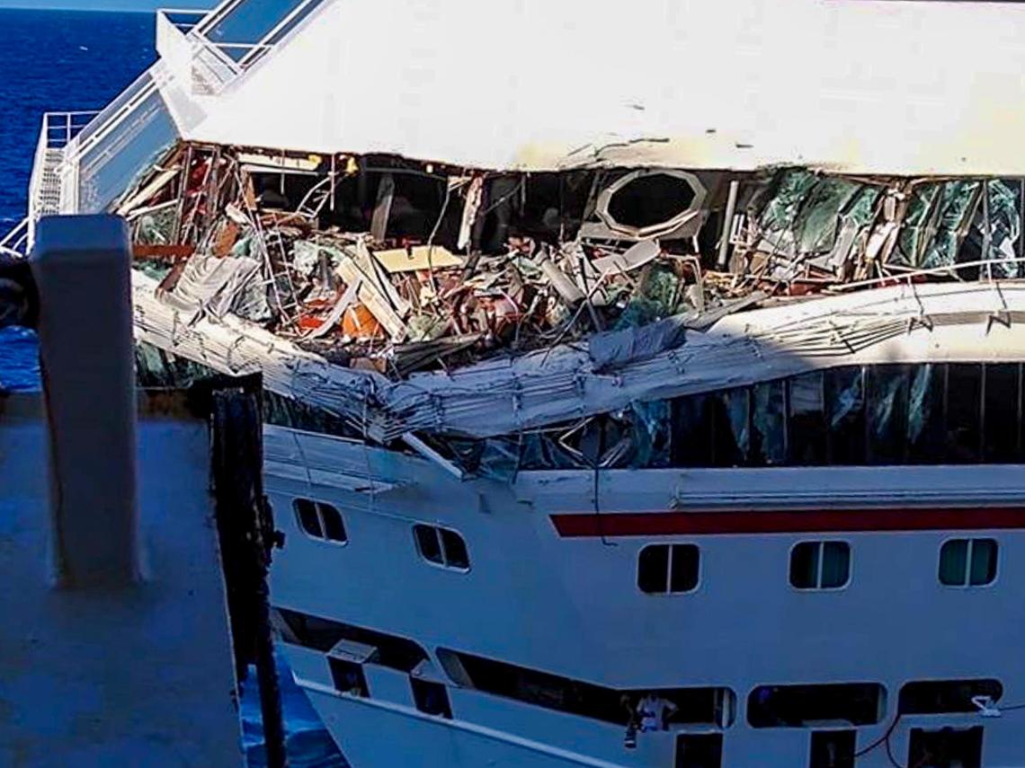 Myrtle Beach resident Alexis Nowell was aboard the Carnival Legend when the Carnival Glory struck in in Mexico pulling into port last week.