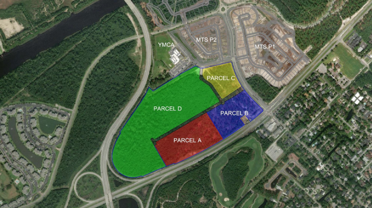 Initial plans for a new subdivision in Grande Dunes.