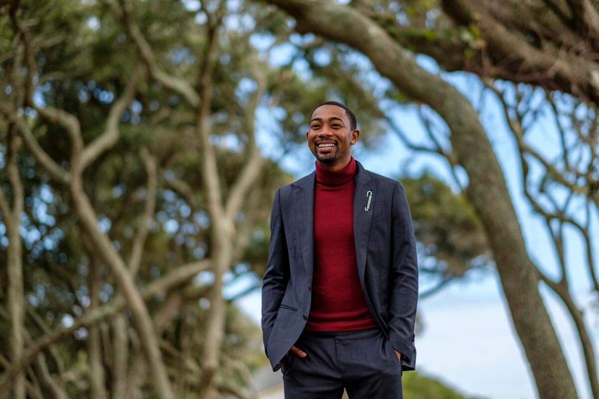 Actor David L. Rowell talks about his roll in the movie “Christmas in Carolina.” A Marion native, Rowell went from NBA G-League prospect to leading actor in the new holiday film.