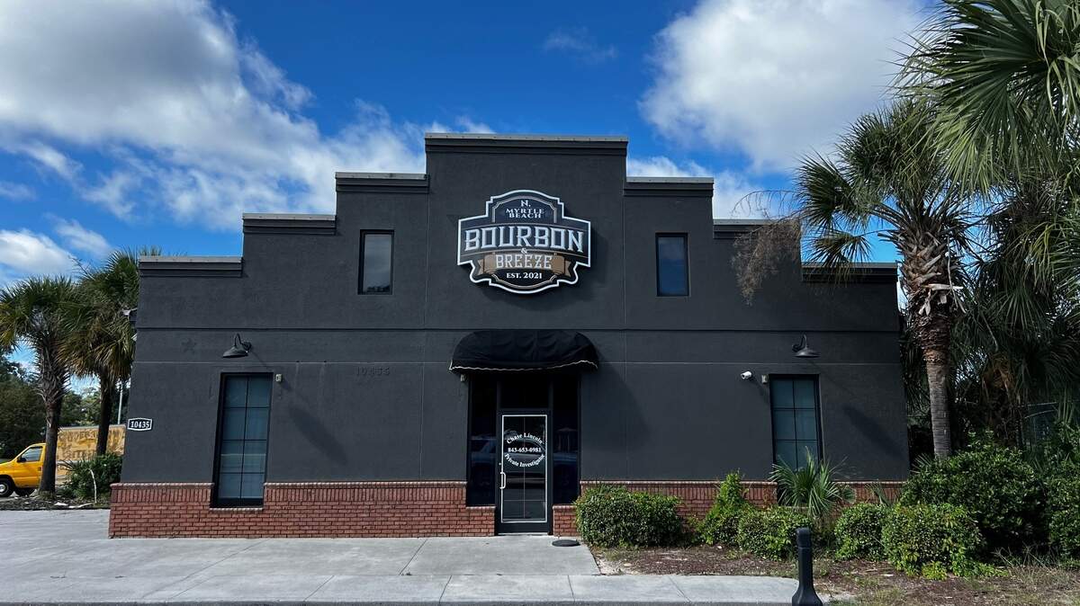 Bourbon & Breeze, an upscale Prohibition-themed cocktail and cigar lounge, in North Myrtle Beach has closed. The lounge with a speakeasy setting, which also offered a restaurant, opened in October 2022 along North Kings Highway. Sept. 28, 2023