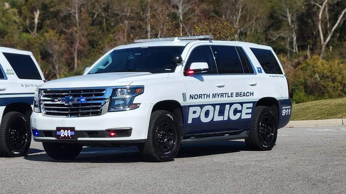 North Myrtle Beach Police arrested a Massachusetts driver after he struck a skateboarder Friday.