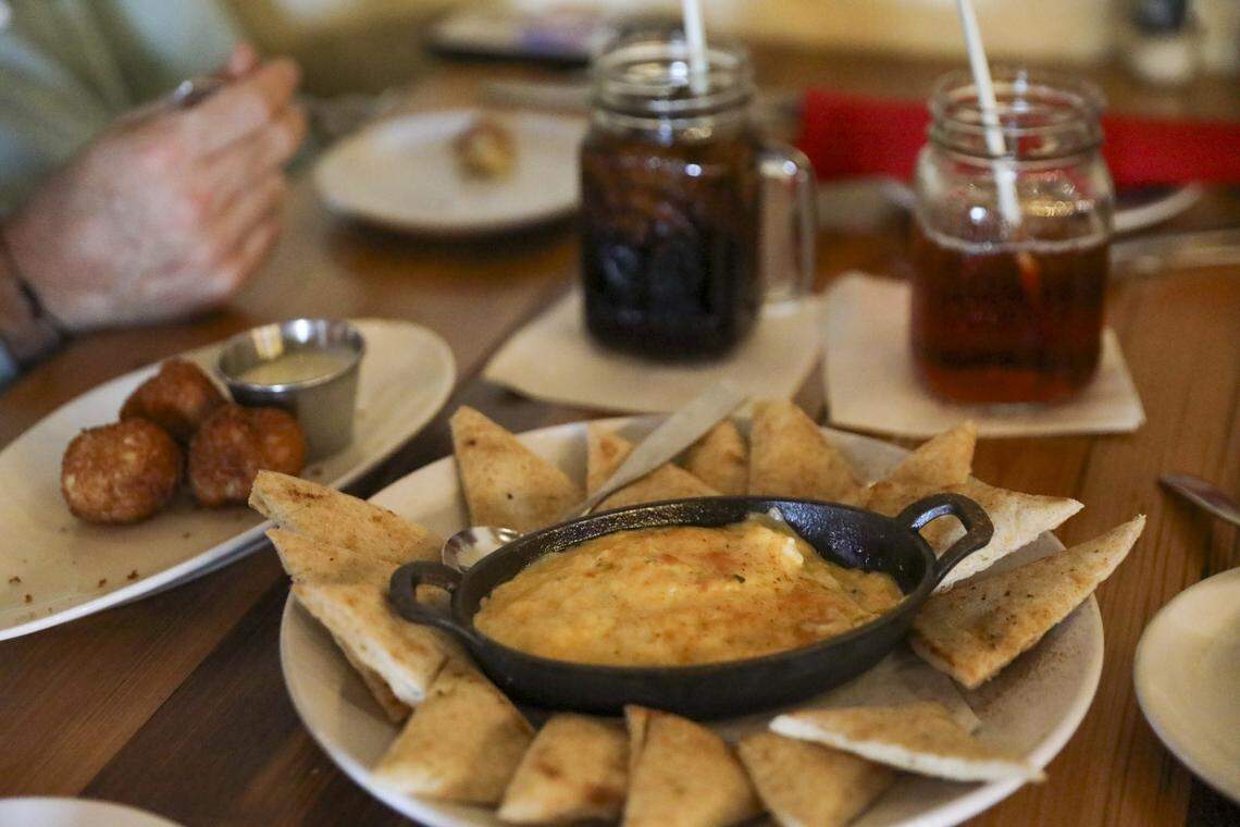 Conway, SC has become a destination for foodie travel in recent years with a variety authentic offerings embedded within its historic downtown. Crooked Oak Tavern is known for their farm to table dining and exotic meats. Aug. 1, 2025.