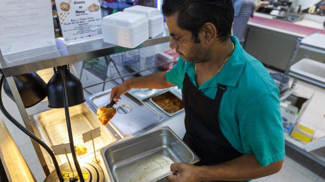Gas station gourmet: Conway fuel stop serving up restaurant quality Indian food