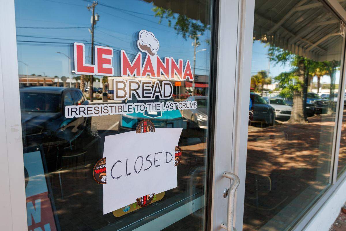 Le Manna Bread in the Arts and Innovation District of Myrtle Beach has closed. April 28, 2025.