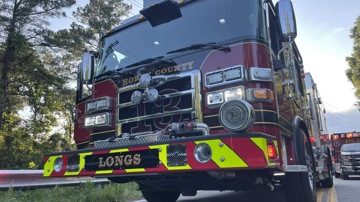 Horry County Police and Fire Rescue responded to an accident on West Bear Grass Road in the Longs area in May. The driver has been charged with reckless homicide after his passenger was ejected following a high-speed chase with police.