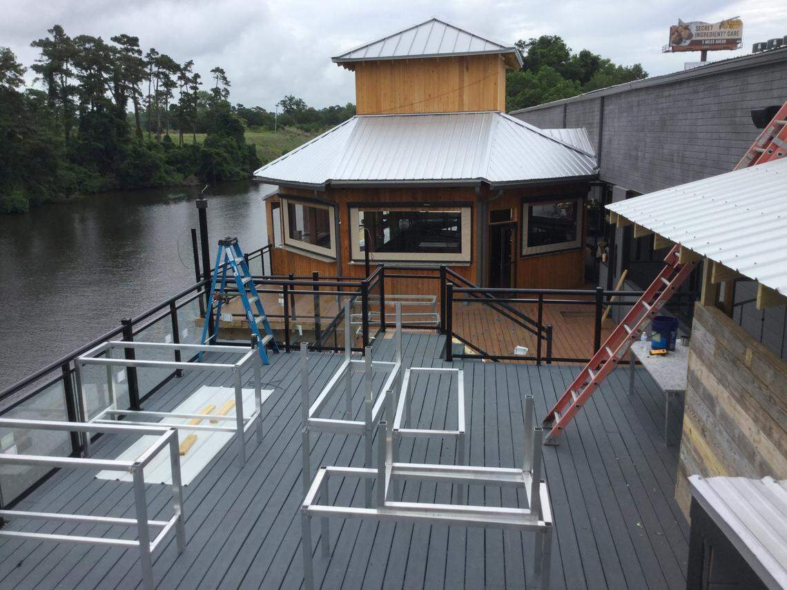 Clearwater Oyster Bar and Grill has a gazebo bar on its back deck and is expected to open in June on Restaurant Row in the Myrtle Beach area. It joins Soho, The Chophouse Prime Steakhouse and Burger Boys in a complex along the Intracoastal Waterway.