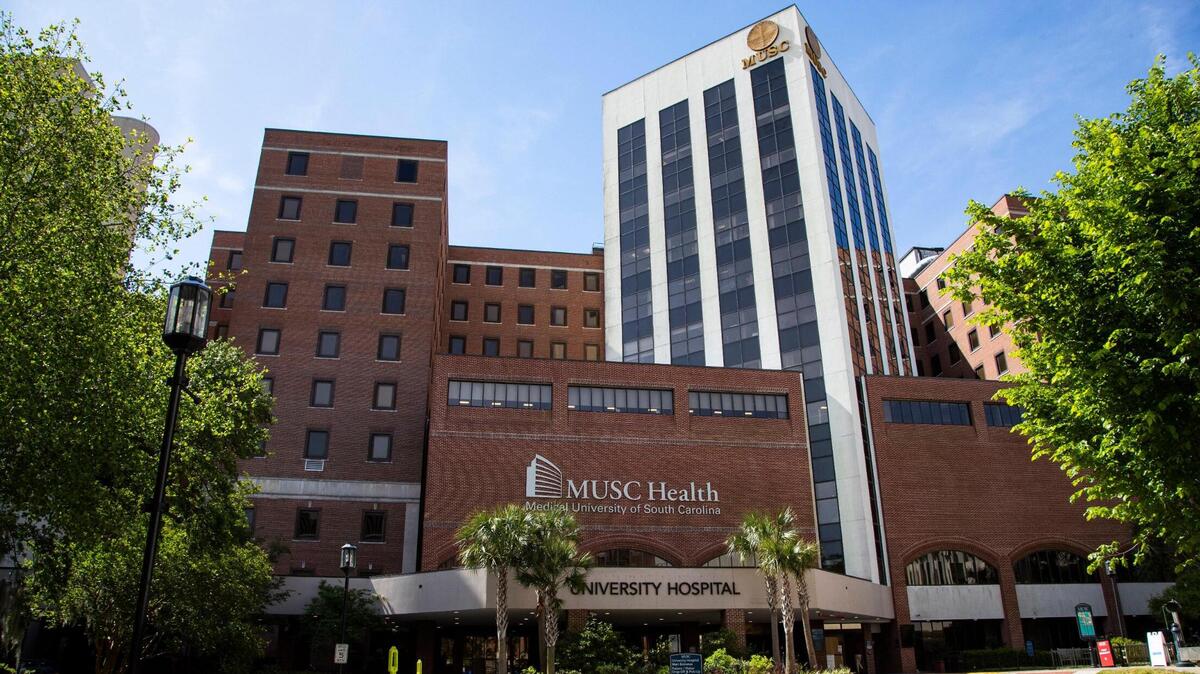 The Medical University of South Carolina on Tuesday, April 27, 2021.