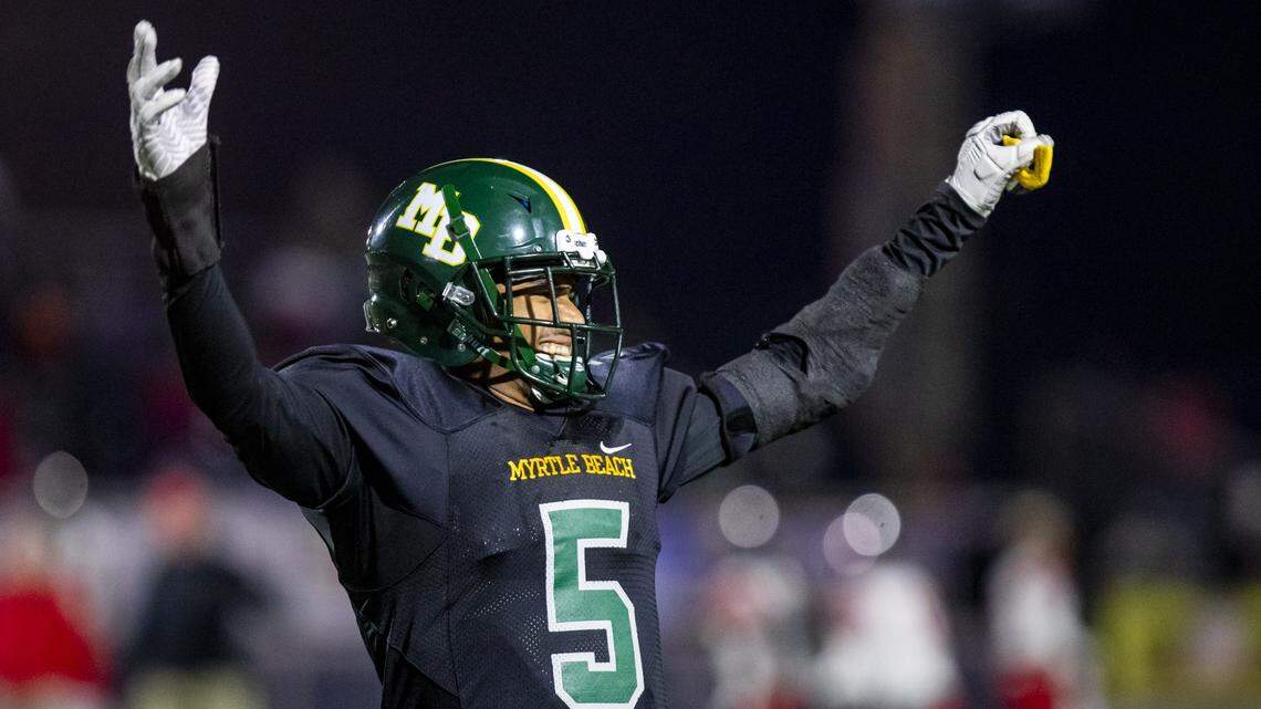 Myrtle Beach High star wide receiver JJ Jones commits to ACC program